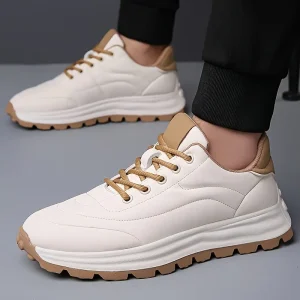 Sneakers til mænd i business-casual stil til daglig brug